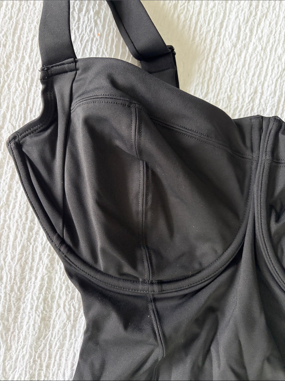 TA3 Black Lifty Medium Reg/Long One-Piece Swimsuit - Picture 4 of 6